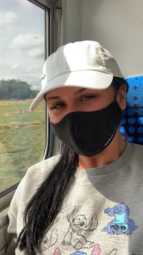 Our rep is off on an adventure 